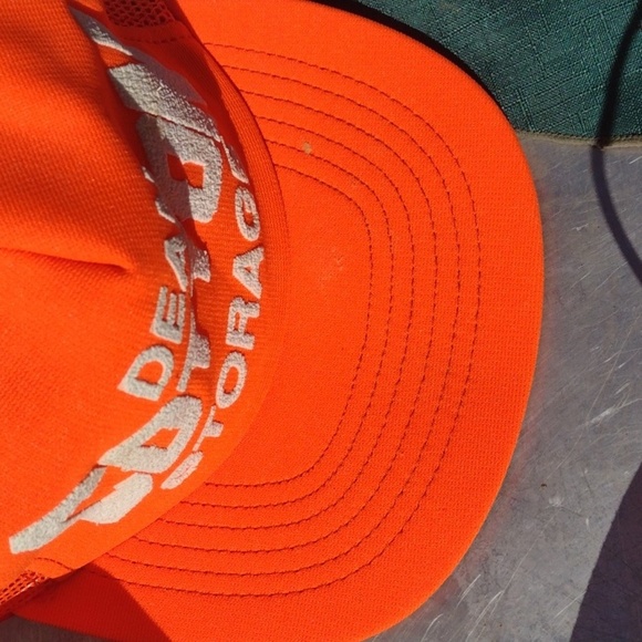 Orange and Camouflage Caps(5) NWT - Picture 3 of 6